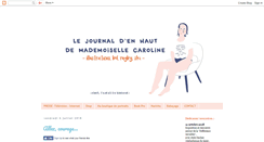Desktop Screenshot of mademoisellecaroline.com
